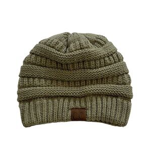 𝅺C.C. Knit Beanie Hat